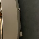 Allibert round mirror from the 70s, 62 cm