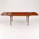 Table à manger extensible vintage en bois – style scandinave années 60