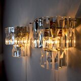 Pair of Kinkeldey wall light Germany 1970