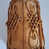 Vintage bamboo wall light