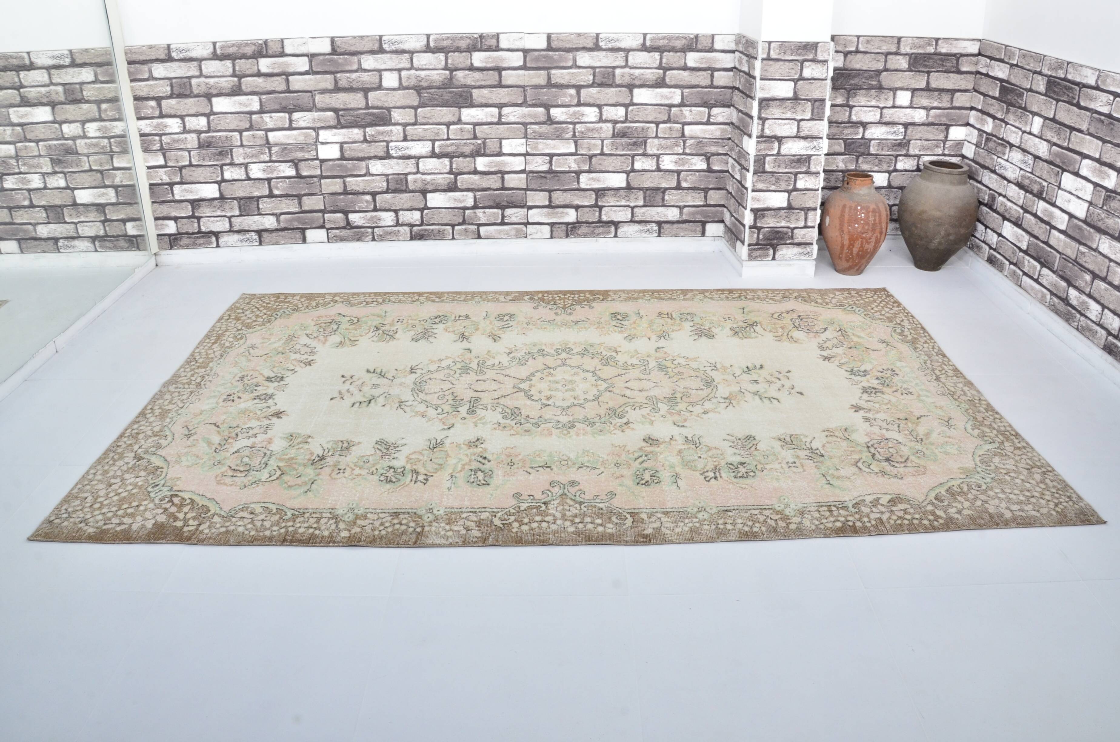 Turkish Oushak Handmade Carpet sku 3162