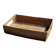Rectangular woven wicker basket L32 W20 H8 cm