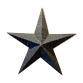 Amish black star 74cm