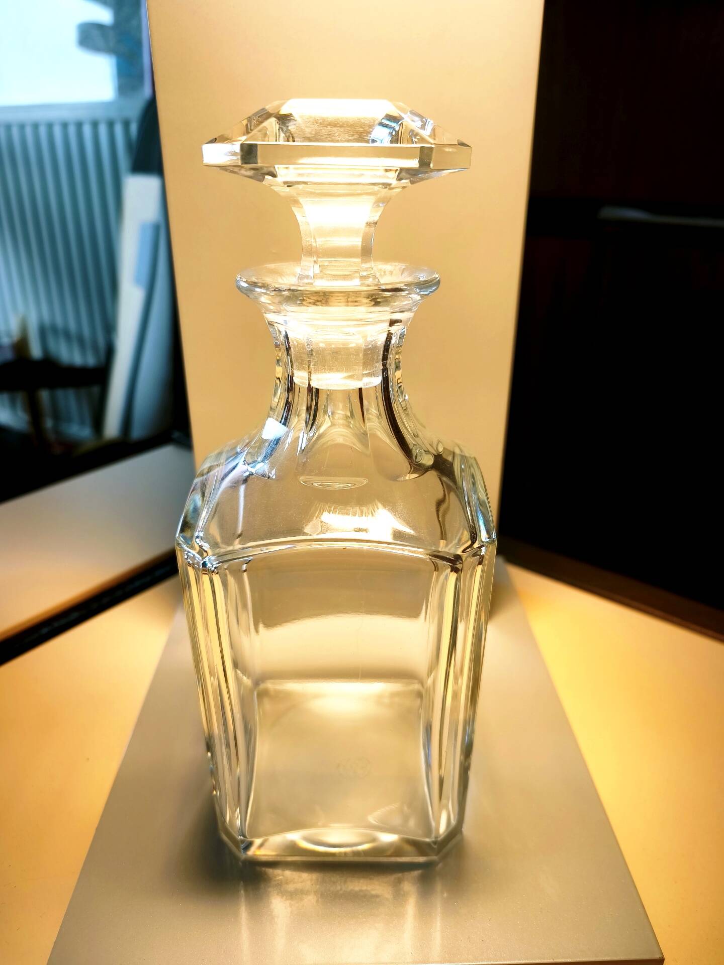 Carafe à whisky Baccarat Modèle Harcourt