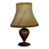 VINTAGE TABLE LAMP BY BAROVIER AND TOSO ITALY 1950