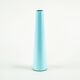 Wooden candlestick in blue, Danish design 1970s