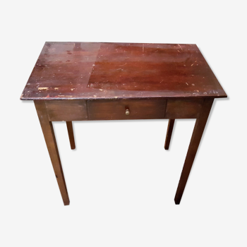 Ancienne table 1 tiroir 1960