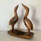 Empty ashtray wooden bird pocket