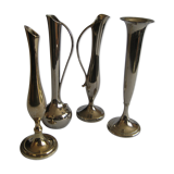 Silver metal soliflores