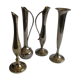 Silver metal soliflores