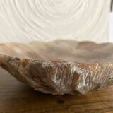 Cup, centerpiece in alabaster, Italy