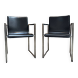 Pair of Arrben armchairs from the 80s