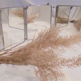 Barber triptych mirror 69x28cm