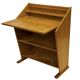 Vintage Oak Secretary Desk by Cor Alons for Den Boer Gouda