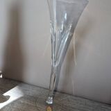 Ceska champagne flute "Danielle" fine crystal 10.25" bohemian crystal