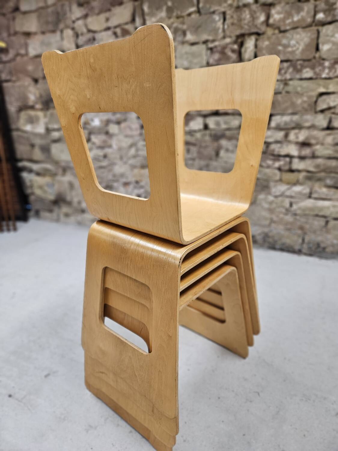 Lot 5 tabourets Lisa Noringer pour Ikea 2000"
