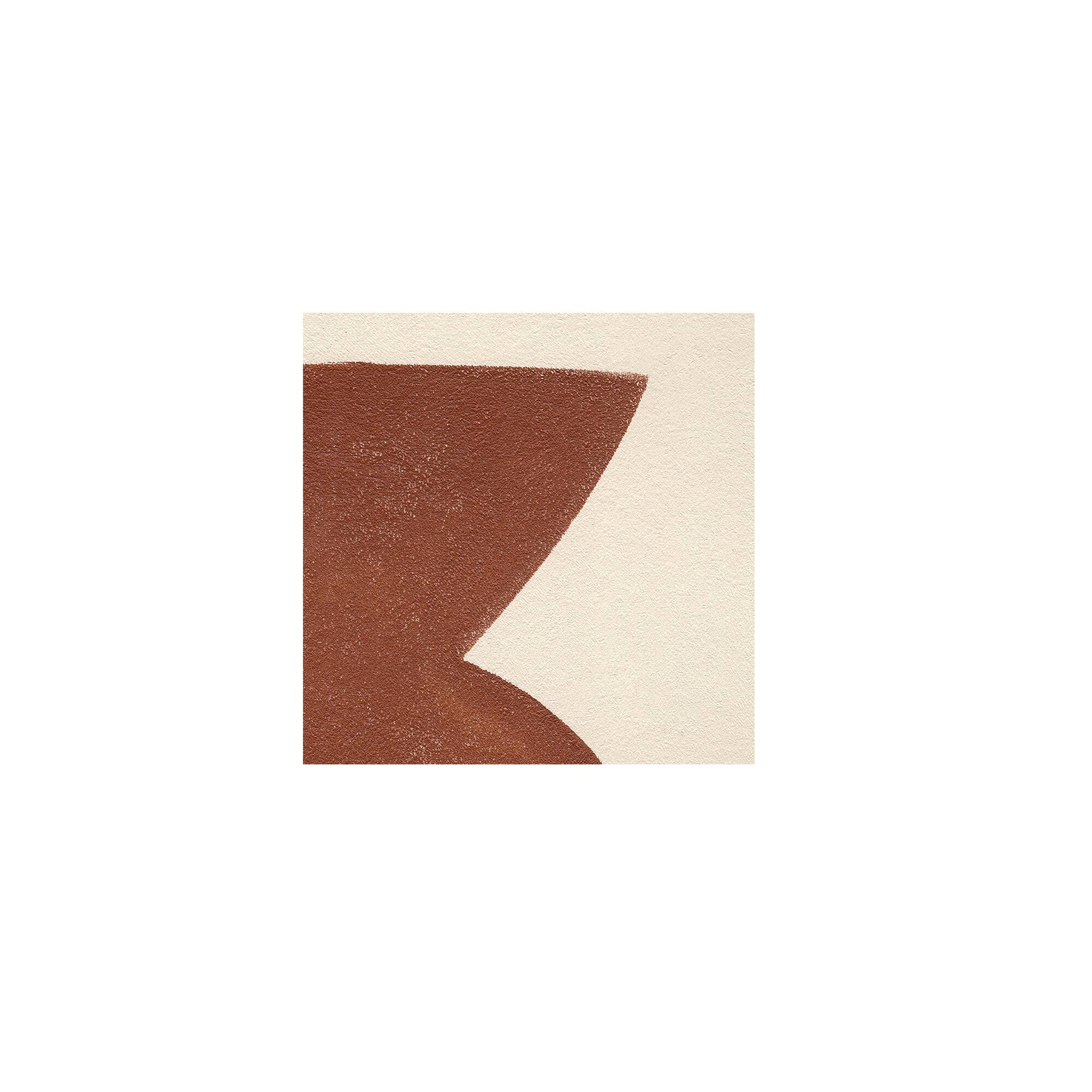 Duo of abstract paintings on paper signed Eawy.