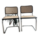 Chaises Cesca B32 par Marcel Breuer