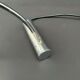 "girasole" lamp by de majo in chrome and opaline, italy 1990