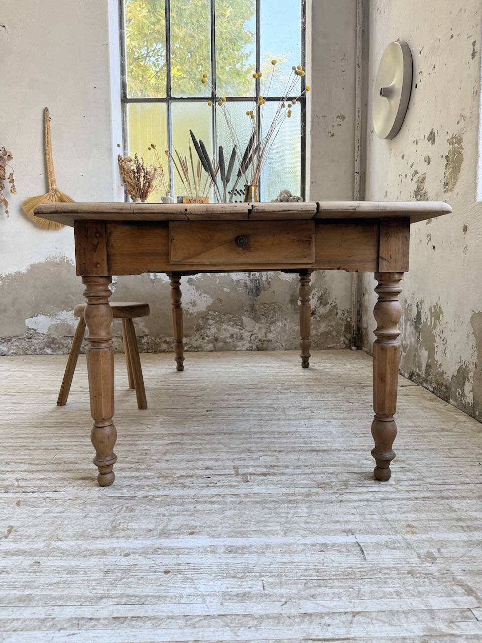 Walnut bistro farmhouse table 180cm