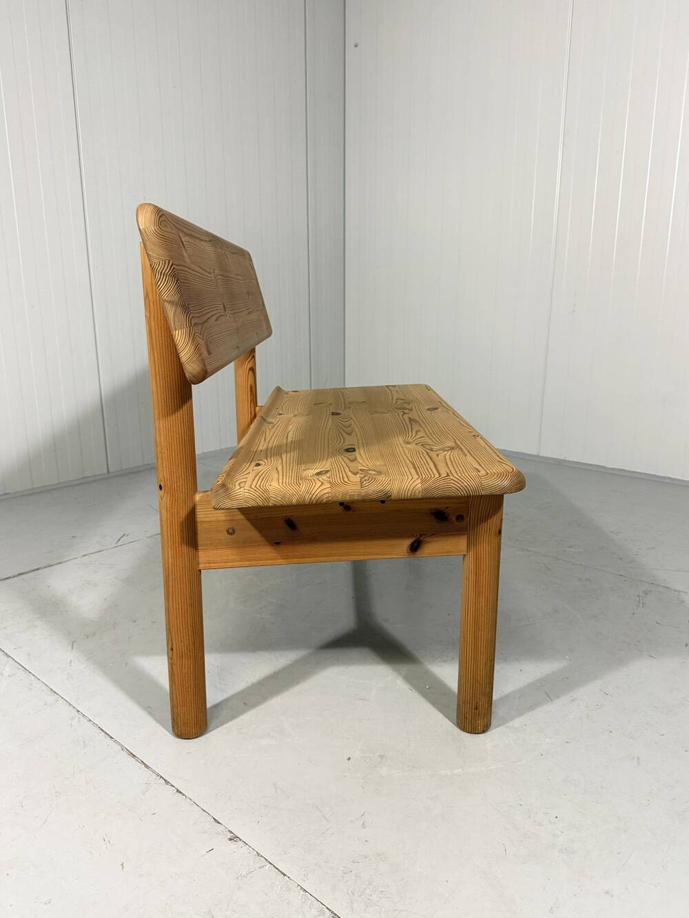 Korup Design solid pine benches with storage space Denmark