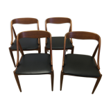 4 Samcom chairs by Johannes Andersen