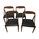 4 chaises Samcom par Johannes Andersen
