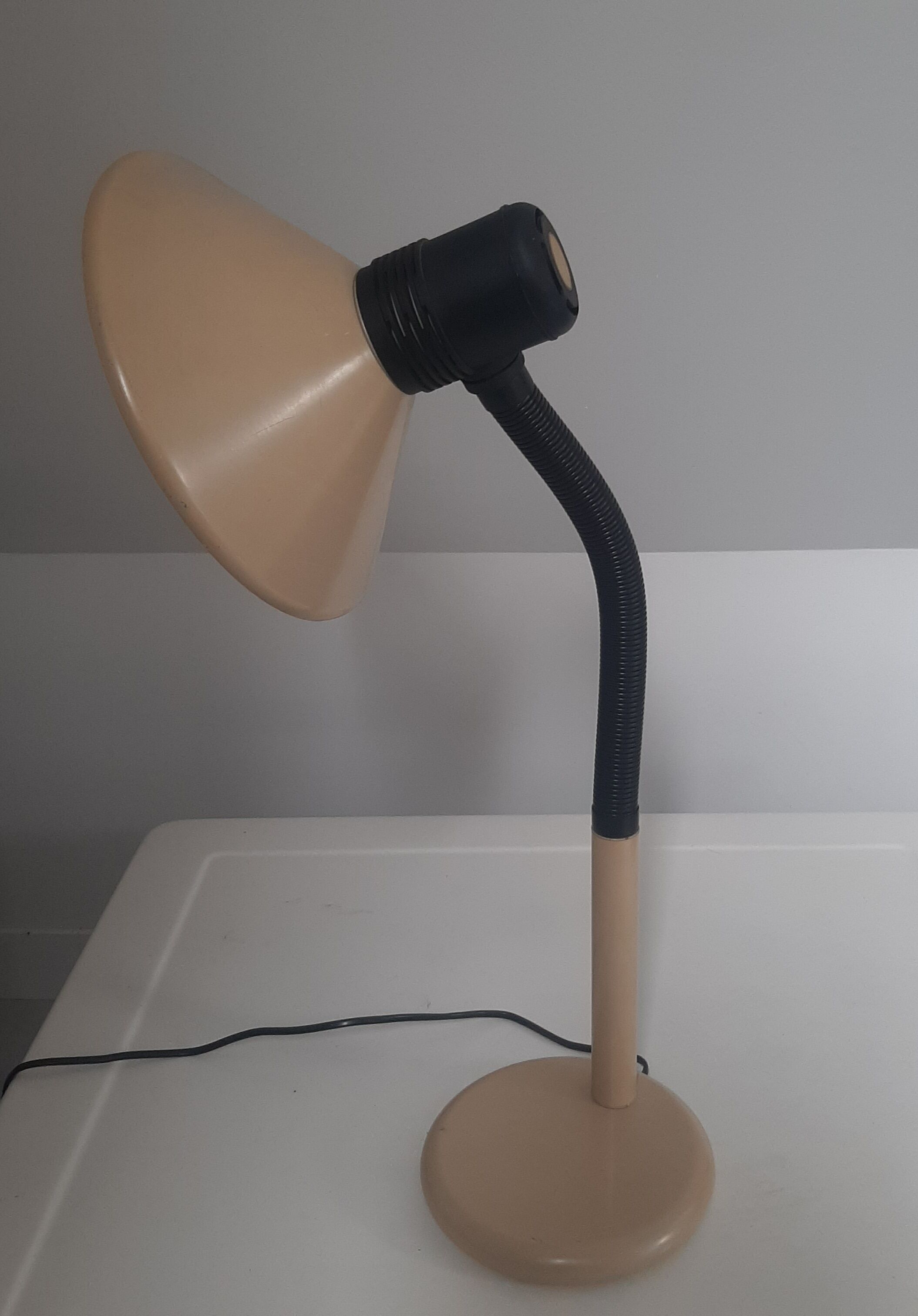 Large XXL desk lamp 65 cm high vintage