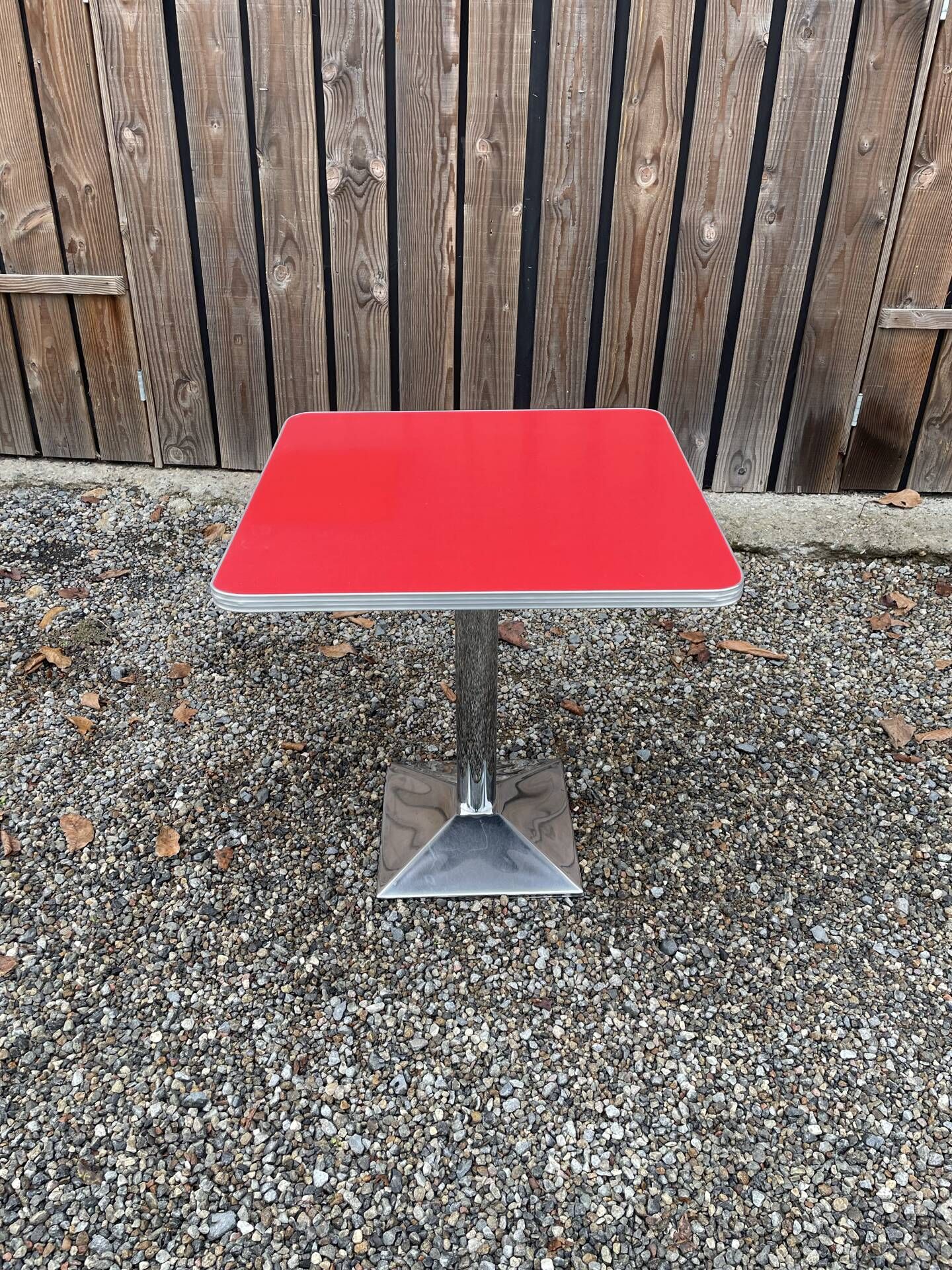 Ensemble 3 chaises et table vintage