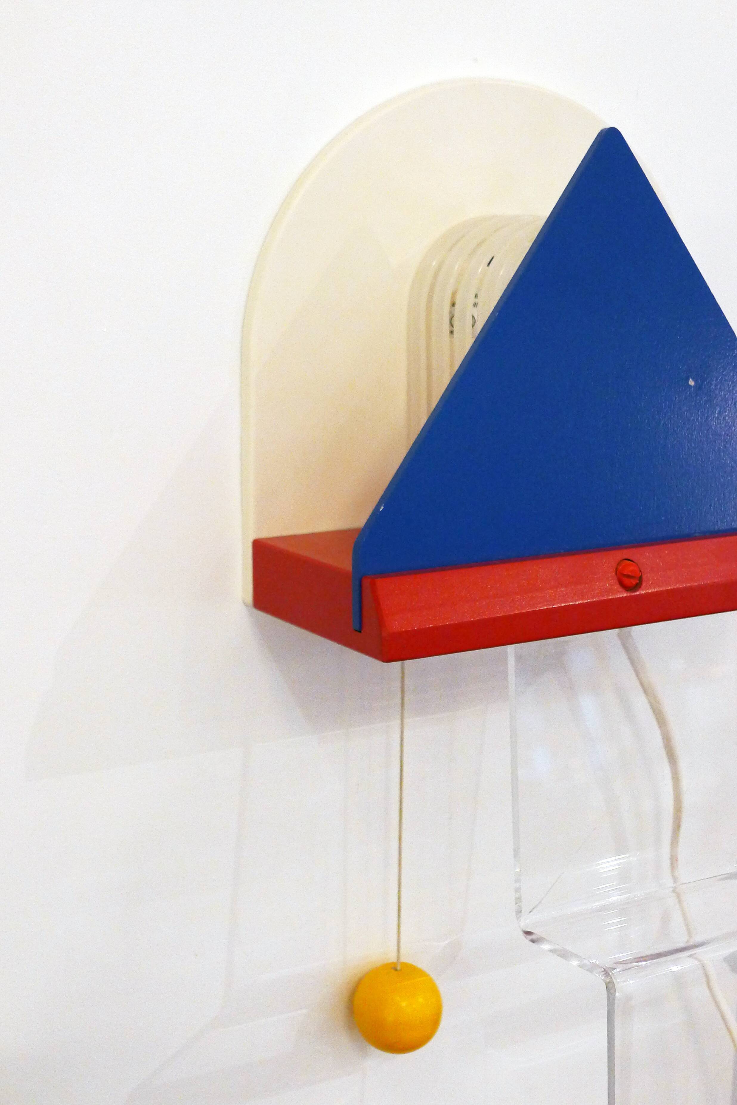 Wall lamp Stoja Ikea Memphis 1980'