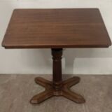 Louis Philippe system table in mahogany, 19th century