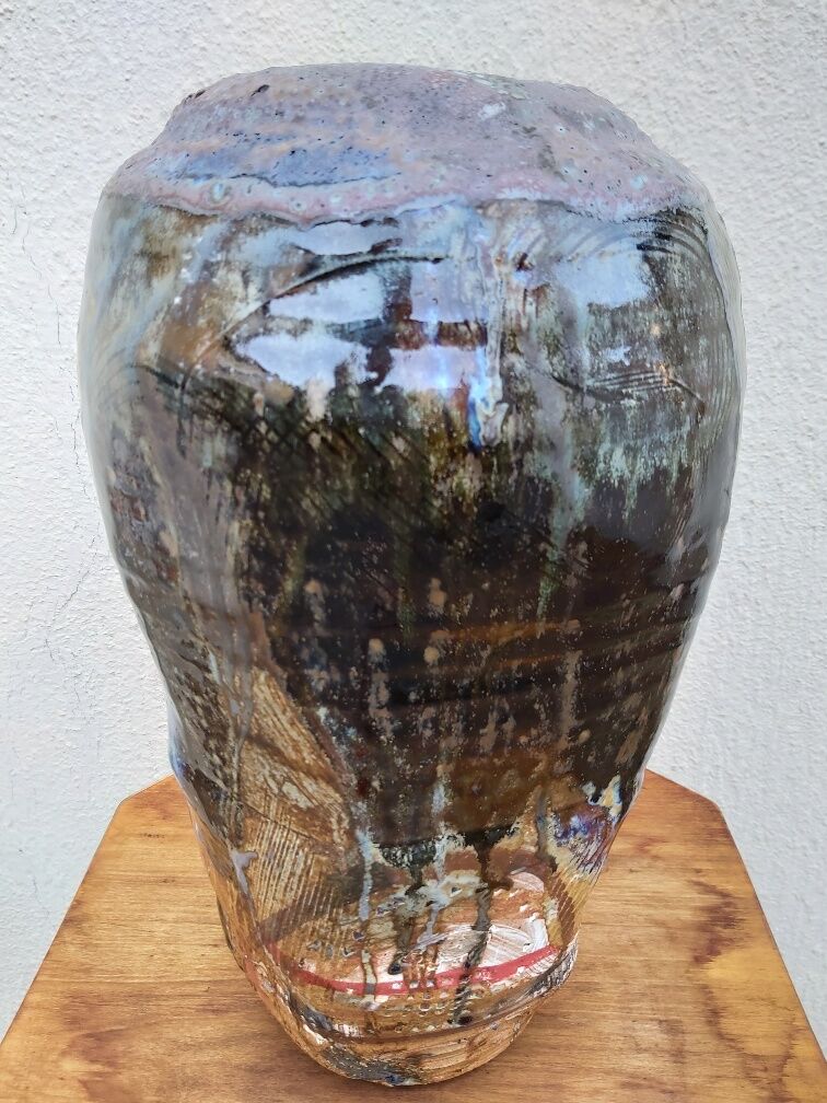 Vase Thierry Basile céramique 38 cm