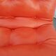 Orange pixi model armchair designed for Ikea by designer Gillis Lundgren 1970