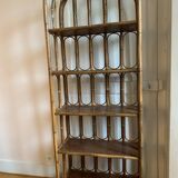 Shelves - rattan bookcase