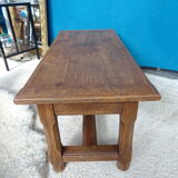 Solid oak farmhouse coffee table