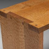 Hand-carved oak console table, France, early 21st century