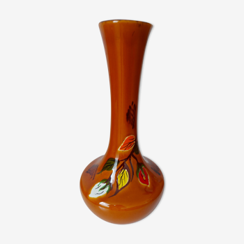 Vintage orange vase