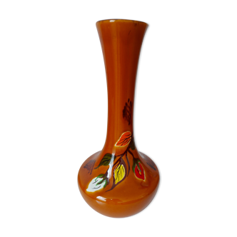 Vintage orange vase