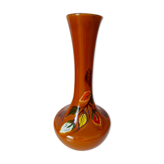 Vase vintage orange