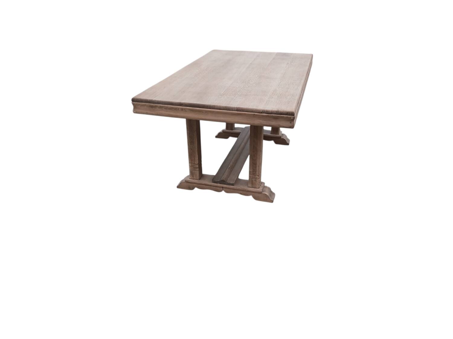 Farm Table / Monastery in Solid Raw Oak - 160 cm