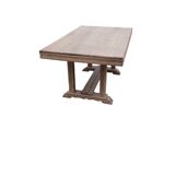 Farm Table / Monastery in Solid Raw Oak - 160 cm