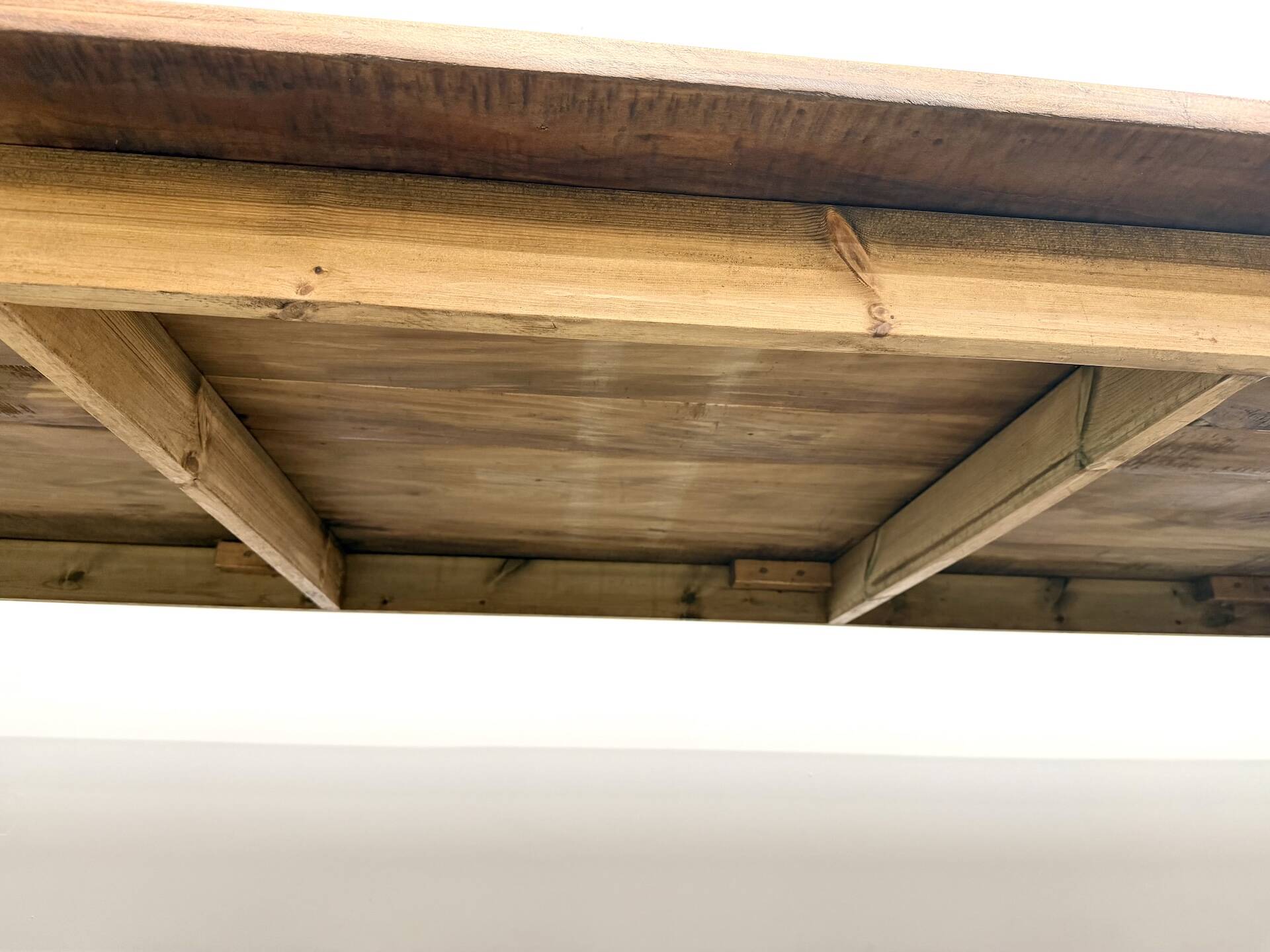 Large XXL Farm Table 4 Metres in Solid Chestnut