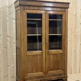 19th century walnut Restoration bookcase