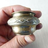 Old saleron in silver metal