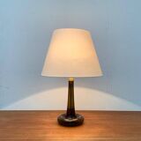 Vintage Danish table lamp model Fleur in glass by Michael Bang for Holmegaard, 1970s.