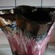 Vase et assiette en céramique des années 60