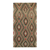 Tapis kilim anatolien vintage fait main turc 195 cm x 357 cm