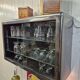 Old pharmacy display cabinet