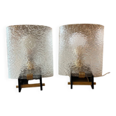 Pair of 60s wall lights