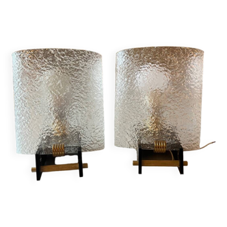 Pair of 60s wall lights